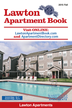 Lawton Apartment Book