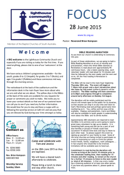 June 7th, 2015 - Lighthouse Community Church