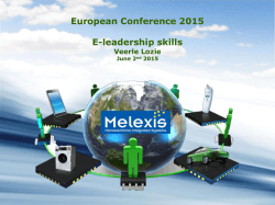 Our Mission at Melexis