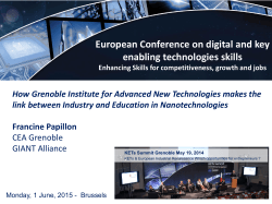 - European Conference on Digital and key