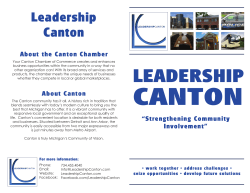 Learn More - Leadership Canton