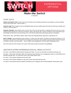 Make the Switch - LifeChurch.tv Leaders