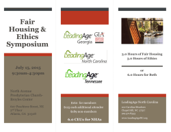 Fair Housing & Ethics Symposium