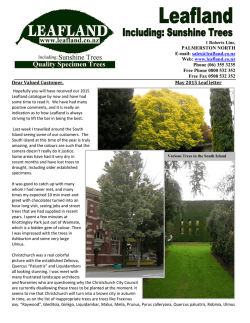 www.leafland.co.nz Phone (06) 355 3235 Free Phone 0800 532 352
