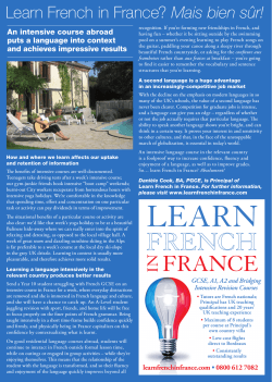 Learn French in France? Mais bien sÃ»r!