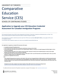 Upgrade to an ECA for Canadian Immigration Programs