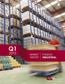 Q1 2015 Industrial Report - Lee & Associates