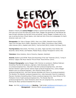 Leeroy Stagger Biography
