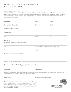 2015 LTAC Registration Form