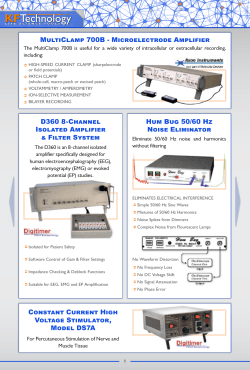 D360 8-Channel Isolated Amplifier & Filter System Hum