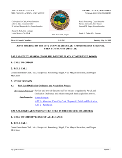 2015-05-26 Council Agenda Packet