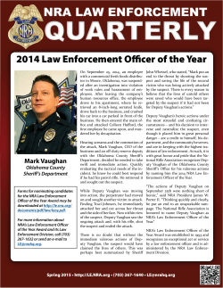 View the latest NRA Law Enforcement Quarterly Newsletter