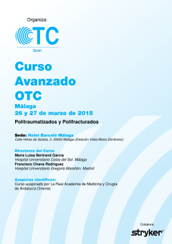 Curso Avanzado OTC Malaga 2015