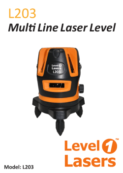 Multi Line Laser Level