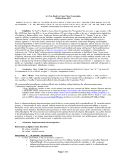 Official Rules - Levi Strauss & Co