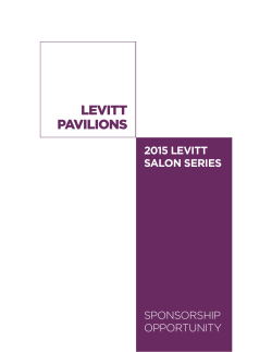 2015 levitt salon series