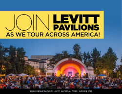 Levitt National Tour