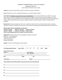 3-on-3 Basketball Registration form