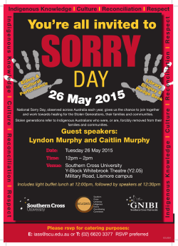 You`re all invited to - Southern Cross University