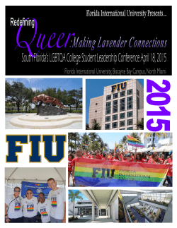 RedefiningQueer: Making Lavender Connections Program Book