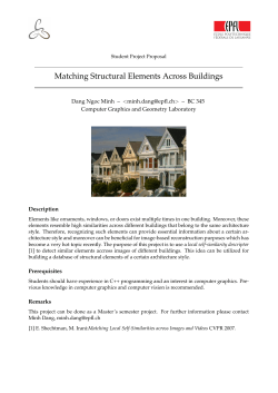 Matching Structural Elements Across Buildings