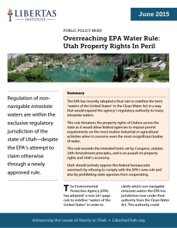 EPA water rule