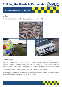 Policing the Roads in Partnership - National Police Library Online