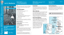 Carl Washburne park information, general map with trails
