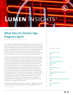 What Sets UL`s Electric Sign Programs Apart