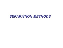 SEPARATION METHODS