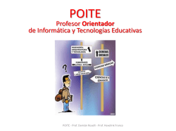 PresentaciÃ³n profesores POITE