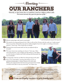2015 Certified Angus Beef Chef Tour vising