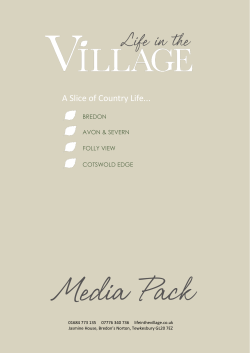 Media Pack - Life in the Village