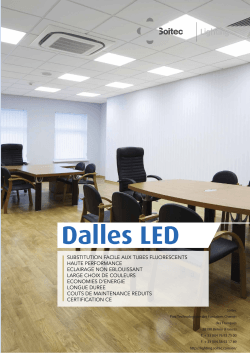 Dalles LED - Soitec | Lighting