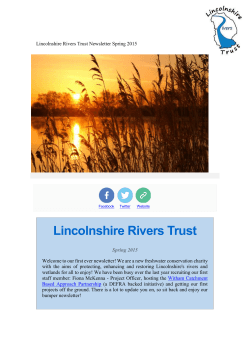 The Lincolnshire Rivers Trust