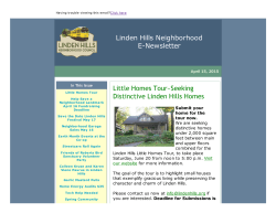 April - Linden Hills Neighborhood Council