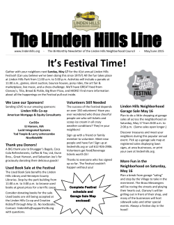 May-June - Linden Hills Neighborhood Council