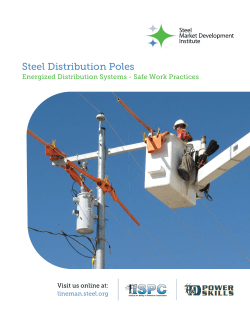 Pole Top and Bucket Truck Rescue - Steel Utility Poles