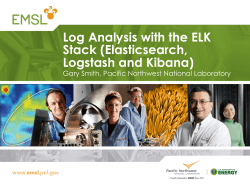 Log Analysis with the ELK Stack