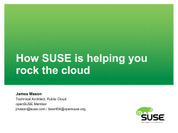 How SUSE is helping you rock the cloud