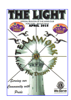 The Light April 2015