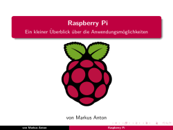 Raspberry Pi - Linux Installations Party