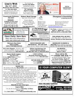 March 31, 2015 Issue