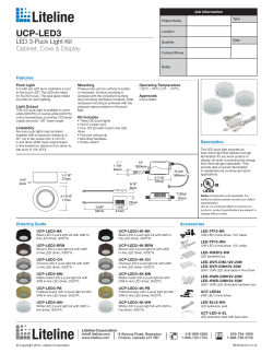 UCP-LED3 - Liteline Corporation