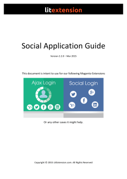 Social App Guide