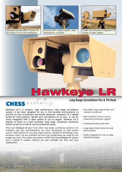 Hawkeye LR 2014 - Liteye Systems Inc