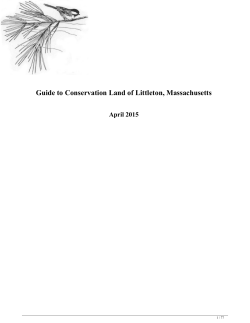 Trail Guide PDF - Littleton Conservation Trust