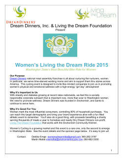 to information - Living the Dream Foundation