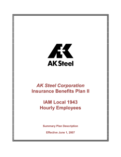 Insurance Benefits Plan II