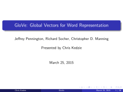 GloVe: Global Vectors for Word Representation